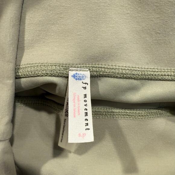 Free People Movement Women’s Green Leggings Size S - Picture 3 of 6